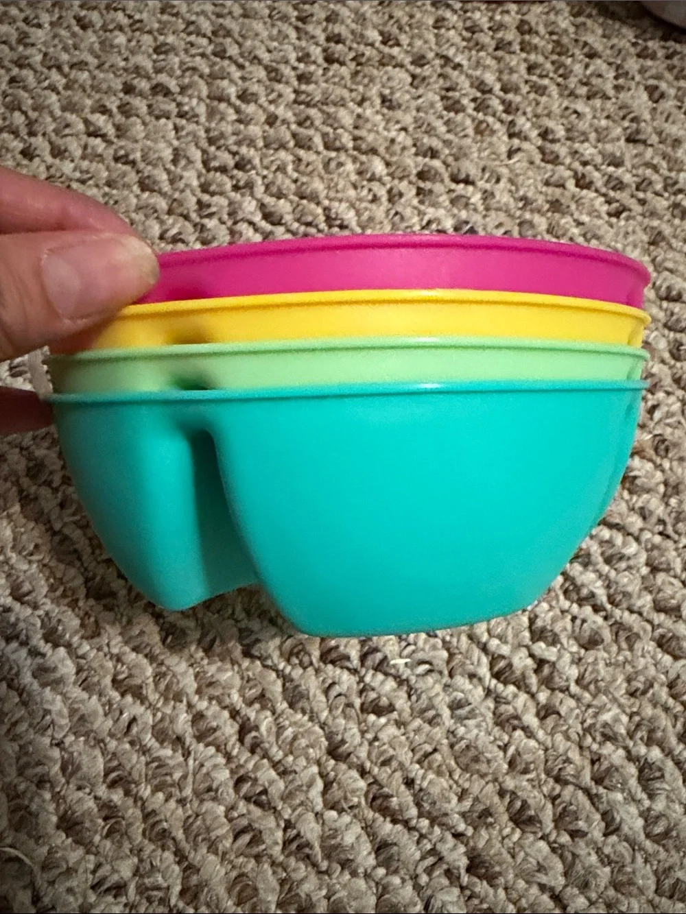 The Spring Shop Pink & Teal Plastic Party Tableware Set